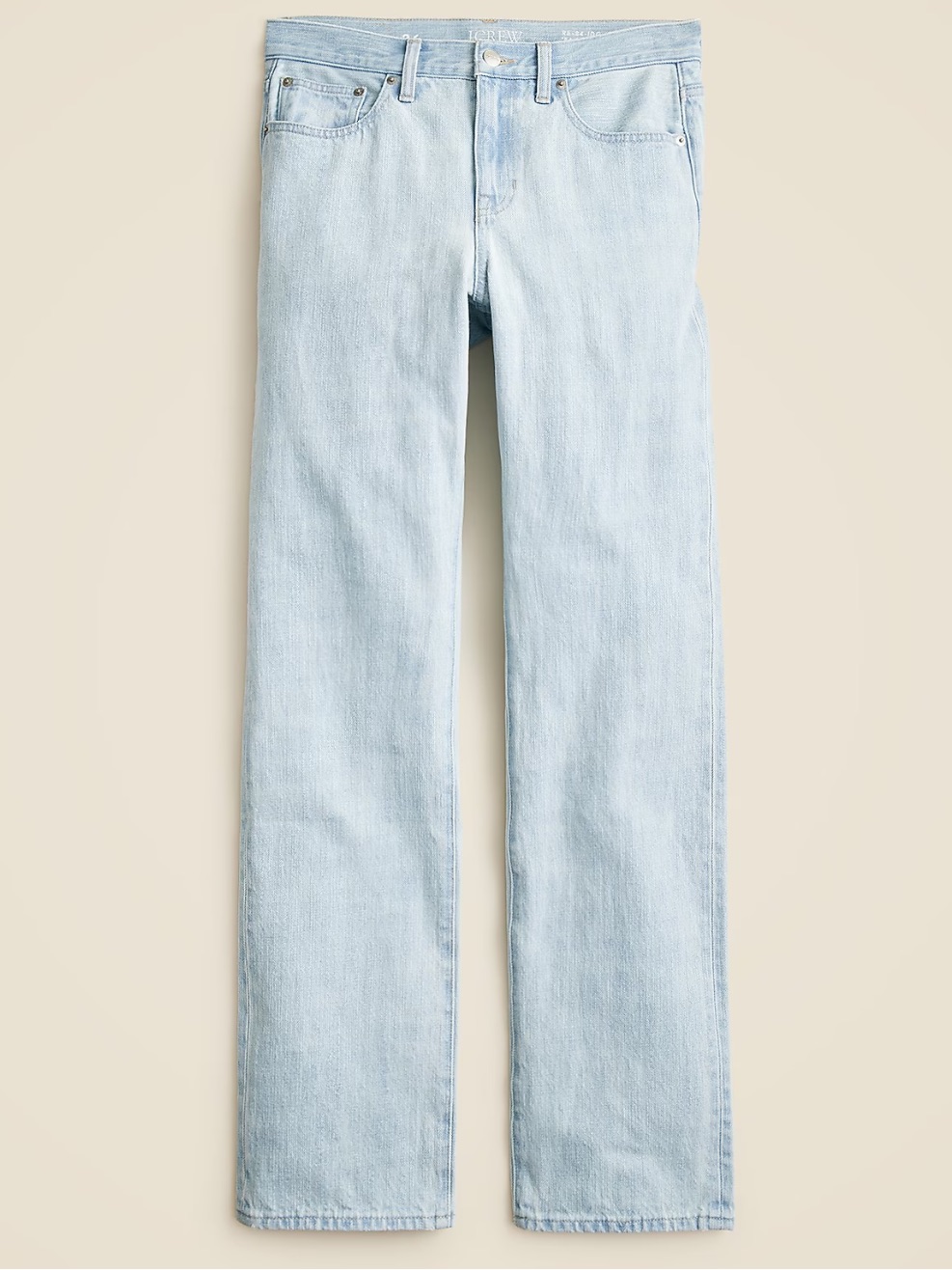 Nwt J.Crew Mid-Rise Straight Jean Lightwash | Women’s Size 27